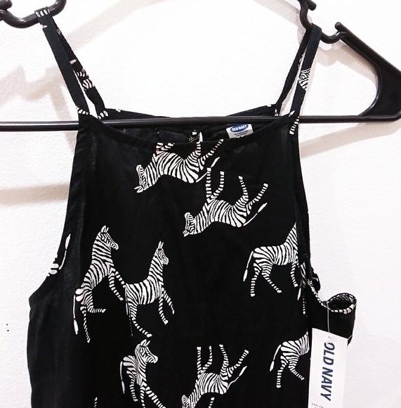 Old Navy Tops - Old Navy Zebra Pattern Tank